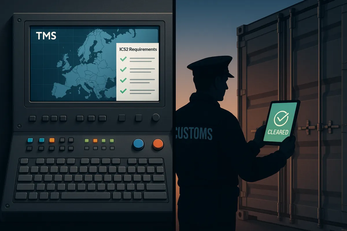 ICS2-Ready TMS Selection: How European Shippers Can Choose Systems That Handle New Customs Requirements While Avoiding the 40% Implementation Failure Rate