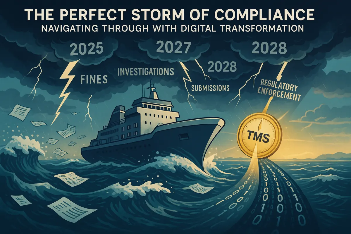 The European Shipper's Compliance Transformation Guide: How Modern TMS Platforms Turn 2025's Regulatory Burden into Competitive Digital Advantage