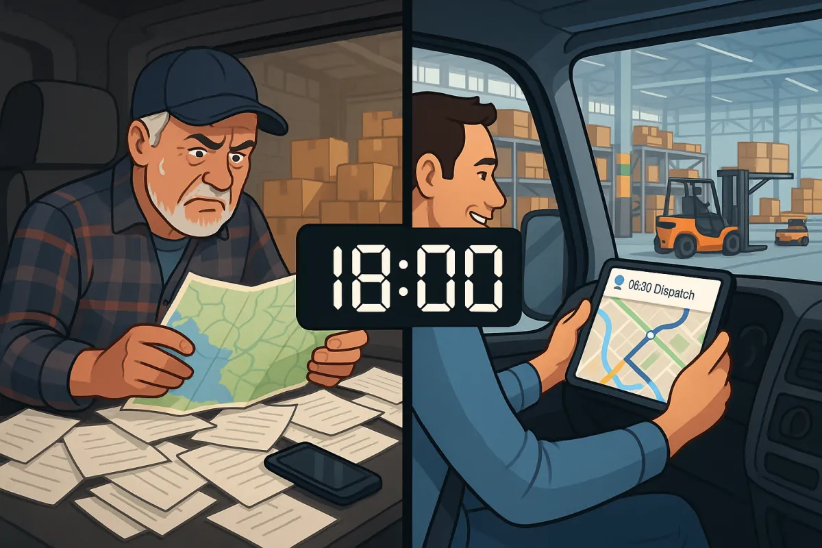 The 18-Minute Solution: How TMS Automation Turns Europe's 426,000 Driver Shortage Into a Strategic Advantage for Forward-Thinking Shippers