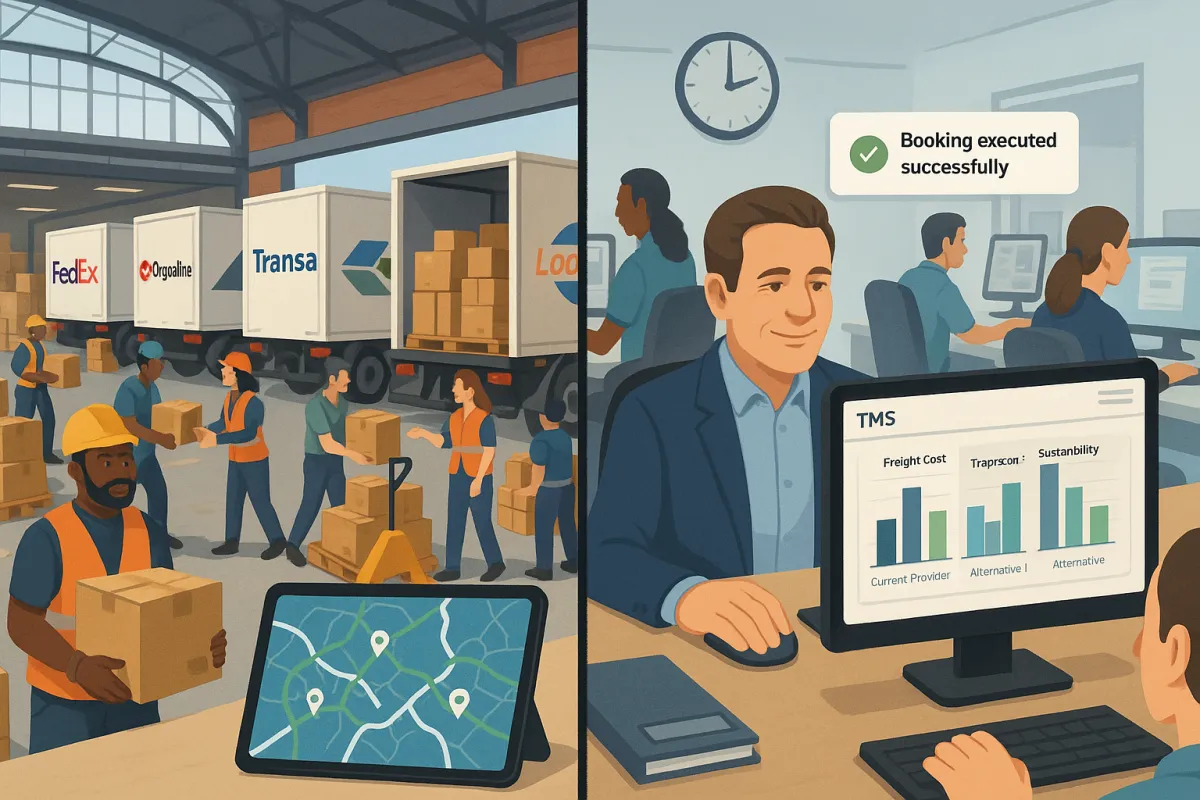 The European Shipper's Guide to TMS-Marketplace Integration: How Built-In Freight Connectivity Can Cut Procurement Time by 60% While Expanding Your Carrier Network to 300+ Verified Providers