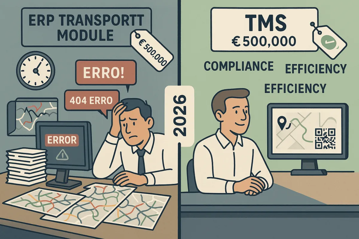The €500K ERP Transport Module vs. Standalone TMS Decision: How European Manufacturers Can Navigate Vendor Consolidation and Choose the Right Architecture Before 2026's Regulatory Deadlines Force Expensive Mistakes