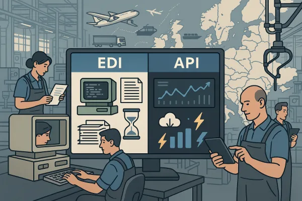 API vs EDI for European TMS Integration: The Complete Decision Guide for Scalable Carrier Connectivity