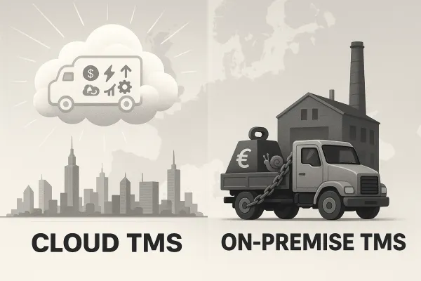 Cloud vs On-Premise TMS: The Strategic Decision Guide for European Shippers in 2025's Evolving Market