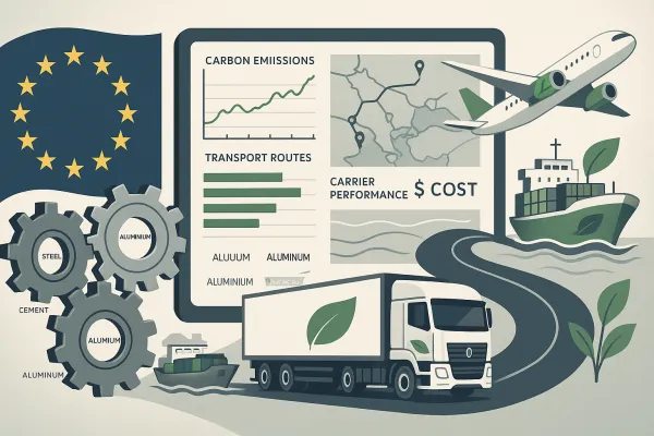 CBAM Compliance and Beyond: How European Shippers Can Transform Sustainability Regulations into TMS-Powered Competitive Advantage