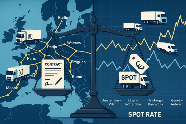 Contract vs Spot Rates: The European Shipper's Strategic Guide to Balancing Procurement Approaches in 2025's Shifting Market