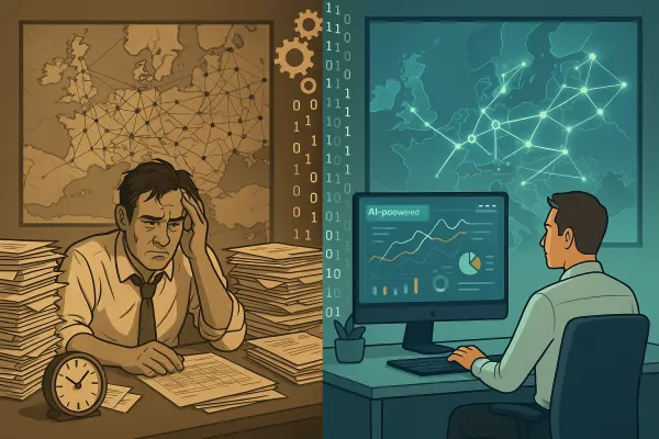 The 83% Automation Gap: Why Most European Shippers Are Still Stuck in Manual Mode While AI-Powered Competitors Race Ahead