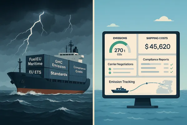 The EU ETS Cost Crisis: How Smart European Shippers Are Using Modern TMS Platforms to Turn 2025's Regulatory Storm into Strategic Advantage