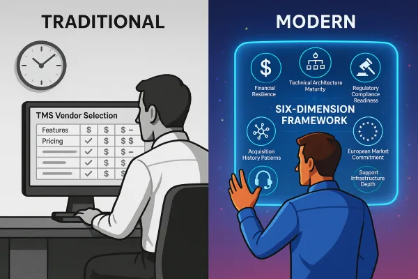 The European Shipper's Acquisition-Resistant TMS Vendor Selection Framework: How to Build Due Diligence Criteria That Protect Against Integration Failures When 66% of Technology Projects End in Disaster