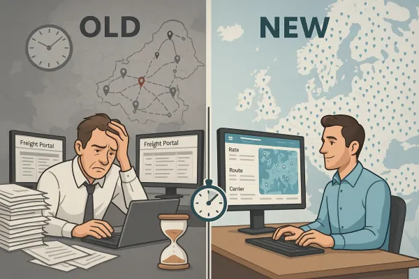 The Integrated Freight Marketplace Revolution: How European Shippers Can Access 300+ Verified Carriers Directly Through Their TMS to Cut Procurement Time by 60% During 2026's Capacity Crisis